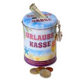 Around the world 14226 Charity Money Saving Tins – Holiday