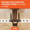 CargoSmart Motorcycle Wheel Chock — Connects to X-Track and E-Track