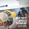 3M WorkTunes Connect Wireless Hearing Protector with Bluetooth Technology, Bluetooth