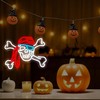 Pirate Neon Light Skull Pirate LED Light Wall Decor Art