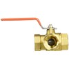 SANEI JV630-20 Switchable Ball Valve, T-Type, Water Flow Switchable, Nominal