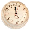 Sauna Wall Clock, Wooden Wall Clock 9 inch Sauna Timer