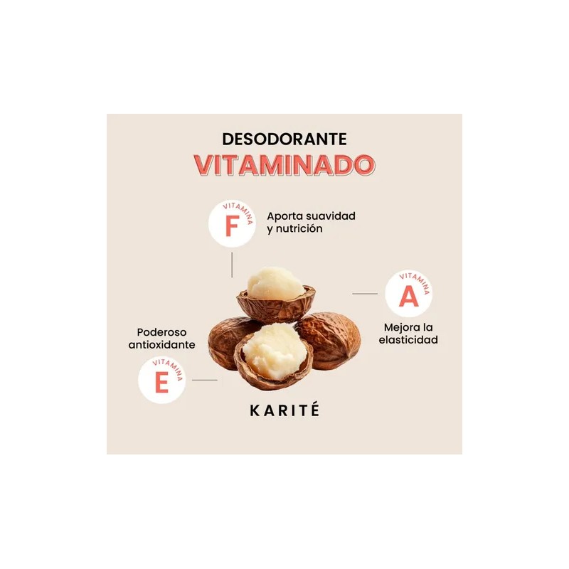 Desodorante Naturaldry Mujer Palo De Rosa Original 50g Palo De