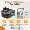 maXpeedingrods 80cc Cylinder Piston Gasket Top End Kit for Suzuki
