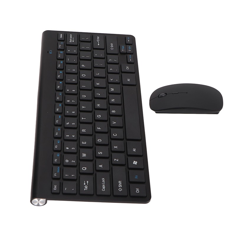 2.4G Wireless Keyboard Mouse Combo 78 Keys UV Screen Printing