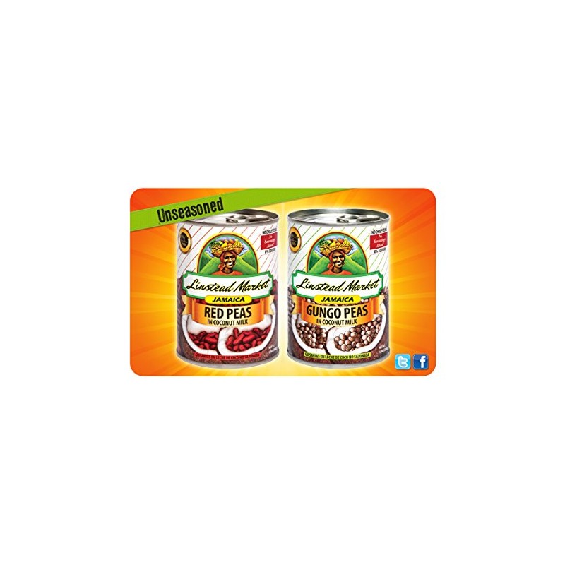 Linstead Market Jamaica Gungo Peas (Pigeon Peas) in Coconut Milk