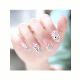 Natures Palmer Nail Tips Z275 24p Nail Art Nail Color Aesthetic Design Supplies Nail Skin Powder Diamond / 네이처스파머 네일팁 Z275 24p 네일아트 손톱 컬러 미적 감각 디자인 용품 네일 스킨파우더다이아몬드