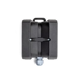 4-Way Rubber Schuko Coupling IP44 Solid Rubber Schuko Coupling with Cover Caps Waterproof Wet Room Outdoor Schuko Plug IP44 (4-Way Rubber Socket)