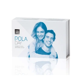 Poladay 6% Hydrogen Peroxide 4 x 1.3gram Whitening Gel Syringe Kit | Shade Guide and Instructions
