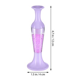 VILLCASE 3pcs Diamond Art Pens, Diamond Art Tools Plastic Flower Pot Shape Rhinestones Dotting Point Drill Pen Tool for Nail DIY Crafts Cross Stitch Accessories