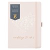 Busy B Wedding To Do's - Pink with Four Tabbed
