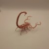 Wire Wrapped Scorpion 16ga Copper Cactus Garden Desk Home Decoration