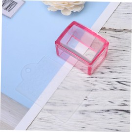 Healeved 2pcs Nail Stamper Kit Nail Art Stamp Kit Manicure Stamper Nail Art Stamping Stamper Red