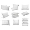 sunnypillow Premium Pillow Set of 5 Cushions 25 x 30