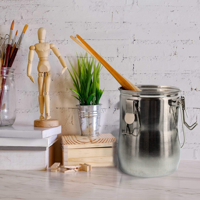 US Art Supply Large Stainless Steel Leak-Proof Premium Brush Washer