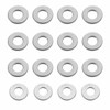 50Pcs/Set Universal Turntable Headshell Cartridge Mounting: Stainless Steel Hex Socket