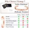 Vicmag Copper Magnetic Bracelet for Women 99.99% Solid Pure Copper