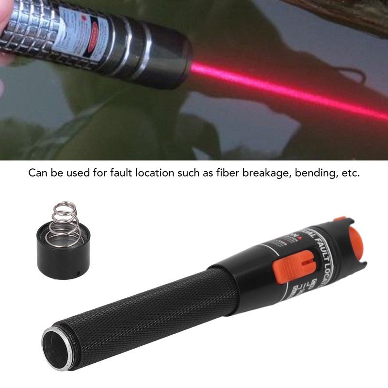 Visual Fault Locator VFL 10km 10mW Optical Fiber Red Light