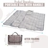 iN Waterproof Picnic Blanket - Picnic Blanket With Waterproof Backing