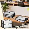 3 Pieces A3 11 x 17 inch Expandable File Folder