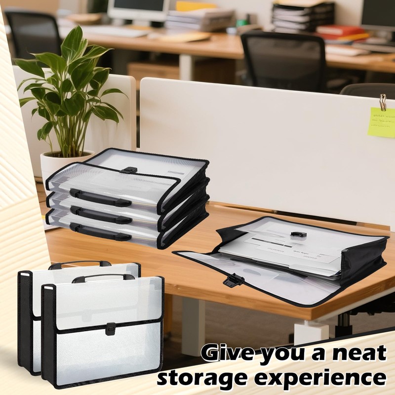 3 Pieces A3 11 x 17 inch Expandable File Folder