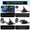 On Boat Transom Tie Down Straps to Trailer Heavy Duty