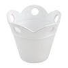 Mud Pie Happy Scallop Pot, Large; 7" X 6"