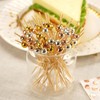 200pcs Disposable Fruit Skewers Bamboo Skewers Flower Skewers Fruit Fork