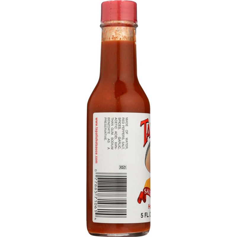 Tapatio Salsa Picante Hot Sauce 5 Ounce - 24 per