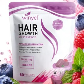 Gomitas Vitaminas Para Crecimiento Del Cabello