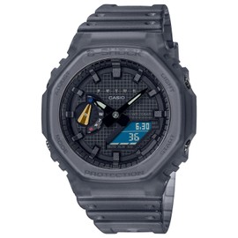 Casio GA-2100 Series Men's Carbon Core Guard Digital Analog Combination Model Wristwatch, Limited edition model / FUTR collaboration model, Bracelet Type