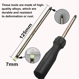 Compact Motorcycle Kit Screwdriver Pliers Set 6pcs Motorcycle Repair Tool Kit Gold