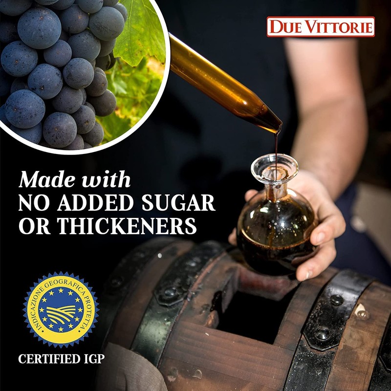 Due Vittorie Oro Gold Balsamic Vinegar of Modena. Highest score