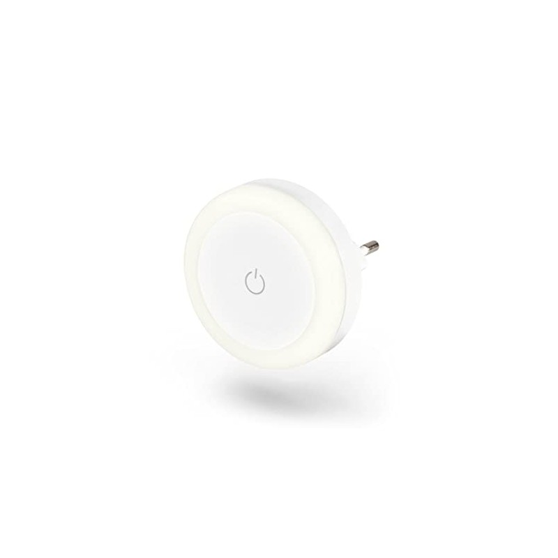 Hama LED "Touch Switch" Night Light for Socket, Touch Sensor,