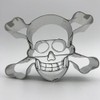 Staedter Cookie Cutter Skull, Stainless Steel, About 6 Cm