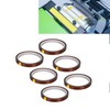 6pcs Heat Resistant Tape Residue Free Polyimide Sublimation Thermal Tape