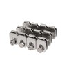 Pack of 12 Corner Connectors Clamp for Gabions, Fence, Double