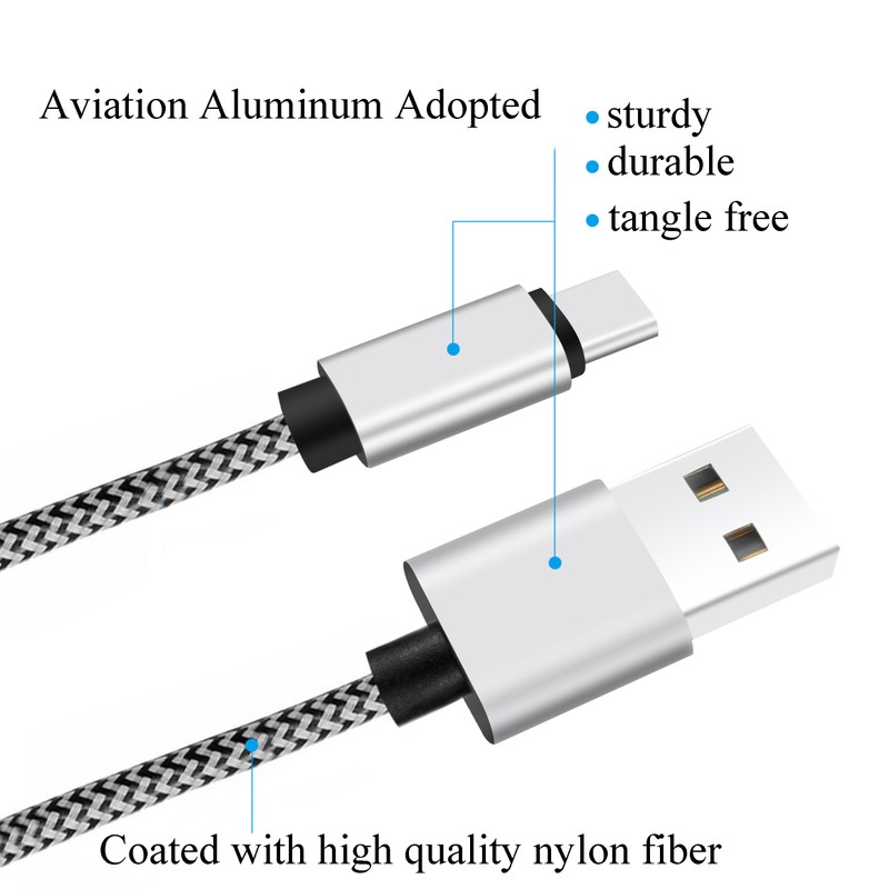 Ailun USB Type C Cable 3ft 3Pack High Speed Type-C