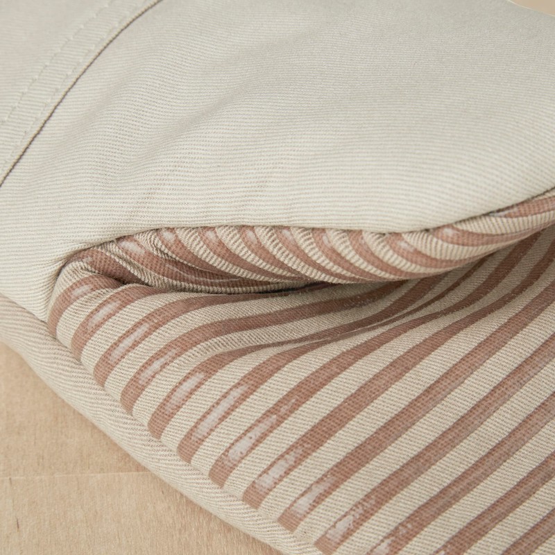 KitchenAid Beacon Two-Tone Mini Oven Mitt 2-Pack Set, Milkshake Tan/Beige,