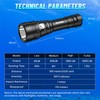Wurkkos WK20S Scuba Diving Flashlight,2000 Lumen Dive Flashlight 363M Long