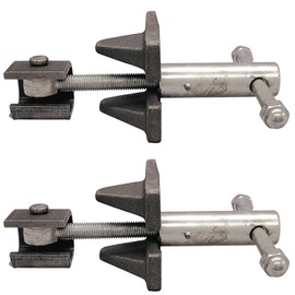 Buyers Products TGL3410ST2 Steel Tailgate Latch Assembly with Forged Steel Brackets and Clevis, 2 Pack