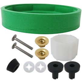 3-Inch Toilet Tank to Bowl Coupling Kit - Complete Repair Set with Brass Bolts & Rubber Gaskets for American Standard Champion 4 Models AS738756-0070A