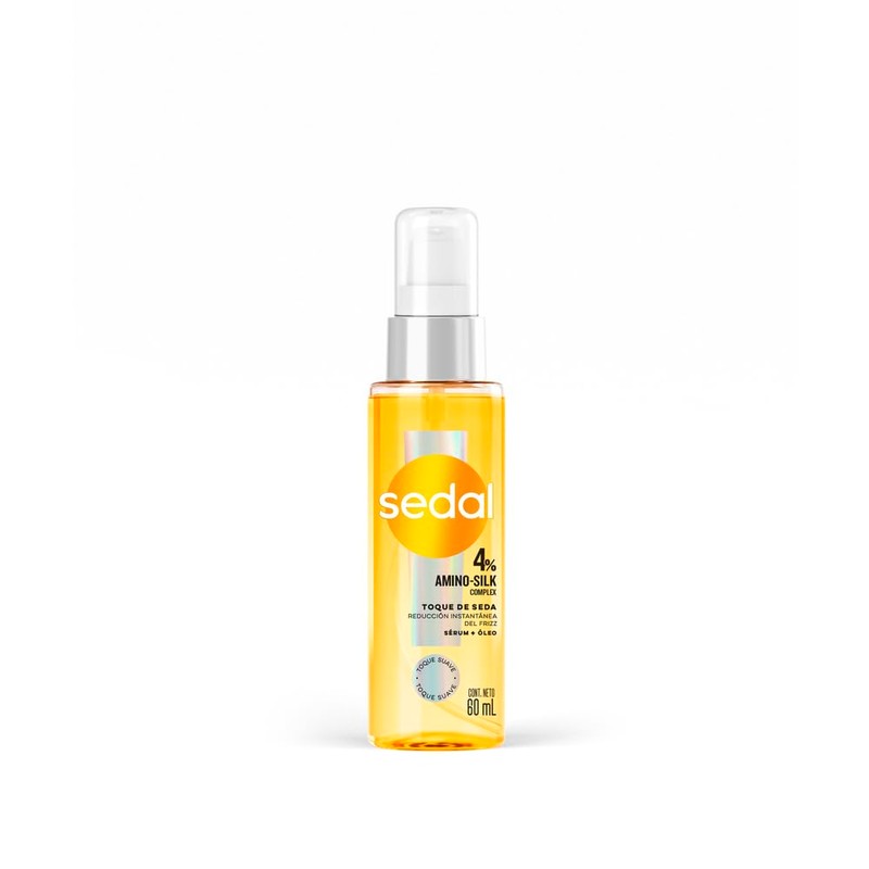 Sedal Sérum Óleo para Cabello Toque de Seda, 4 Amino-Silk