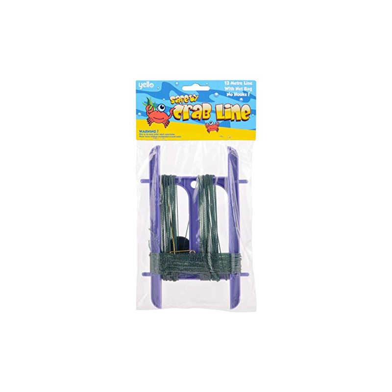 WBL Yello Safety Crab Line 13 meter line with net,