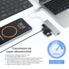 (con Adaptador USB C) 4 En 1 Adaptador USB Ethernet,