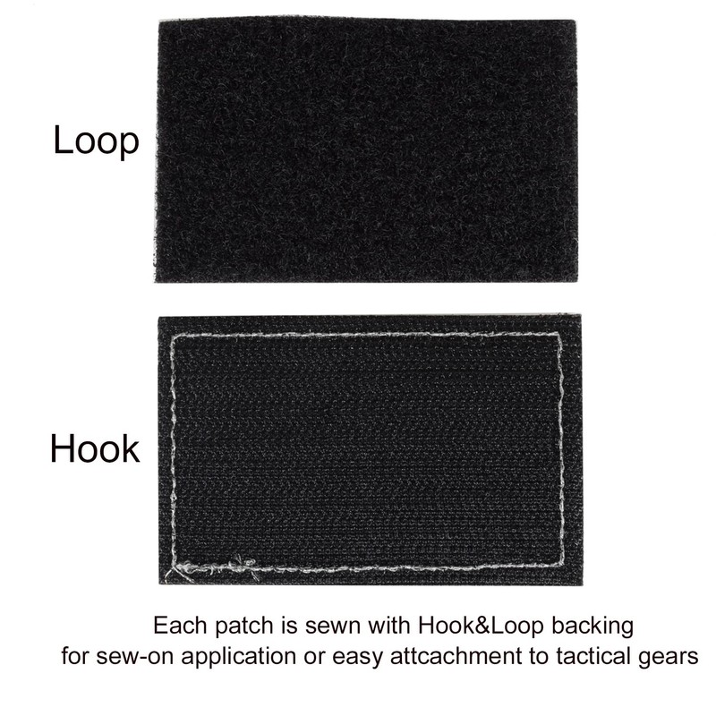 GYGYL 20PCS Tactical Morale Funny Patches Bundle, Hook and Loop