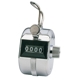 Champion Sports Steel Tally and Pitch Counter with Instant Reset and Four Digit Display