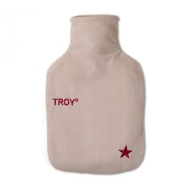 TROY - the safe hot-water bottle that keeps you warm for more than 2x as long. Not too hot at first, stays warm longer.