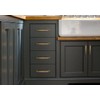 Goo-Ki 6 Pack Champagne Copper Drawer Pulls Kitchen Cabinet Hardware