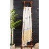 SARO LIFESTYLE Striped Throw Blanket